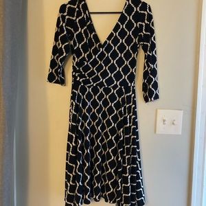 Black and White Dress